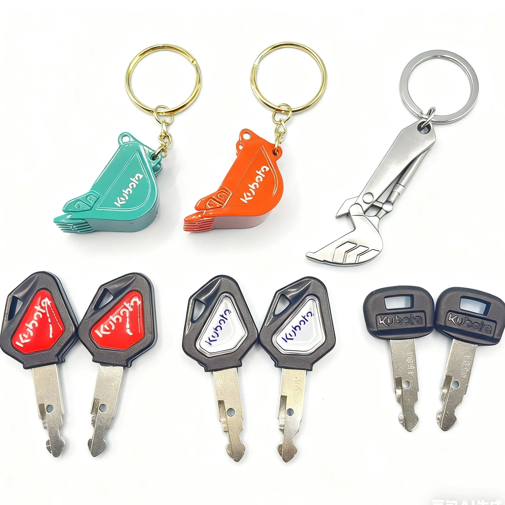 Heavy Equipment Keychain - 2 pçs equipamento pesado 459a chave