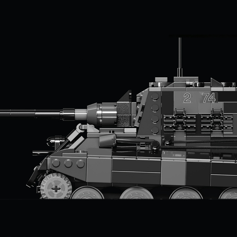 Heavy Equipment Lego - Modelo de Destruidor de Tanques Pesado