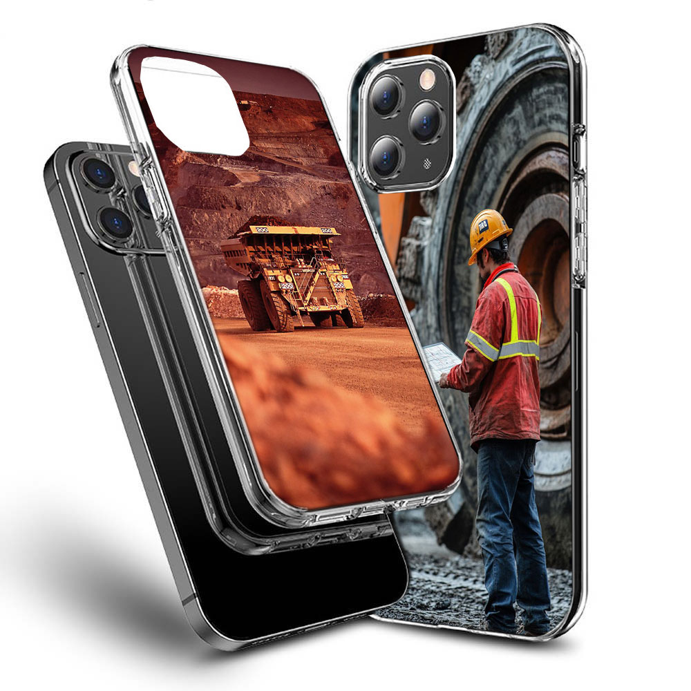 Capa de Celular Robusta com De - Dump Truck Heavy Equipment avaliação e preço