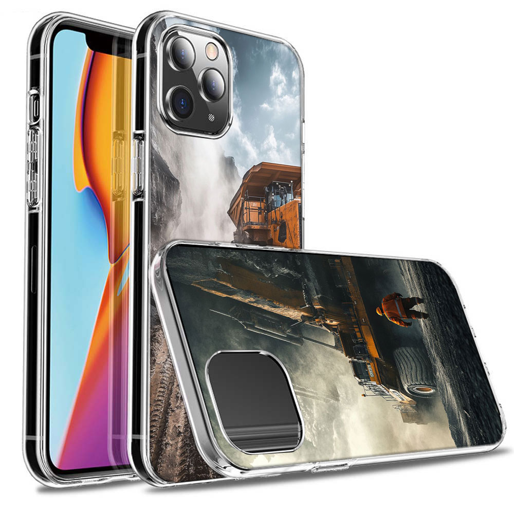Capa de Celular Robusta com De - Dump Truck Heavy Equipment avaliação e preço