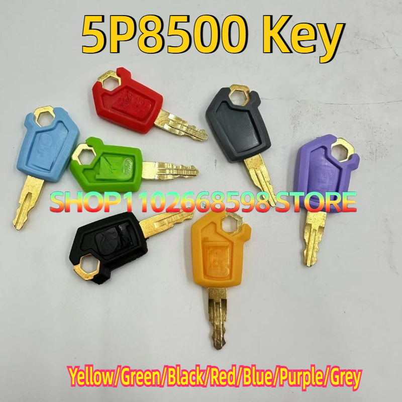 50 peças 5p8500 chaves amarelo - Heavy Equipment Yellow avaliação e preço