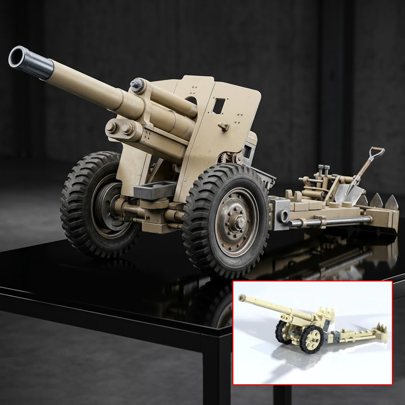 qwer 149/40 Modelo de Artilhar - Heavy Equipment Lego avaliação e preço
