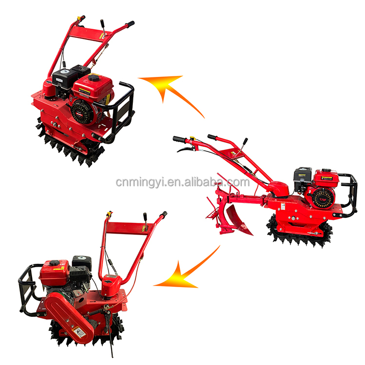 Mini Trator Agrícola de Esteir - Trencher Machine Small avaliação e preço