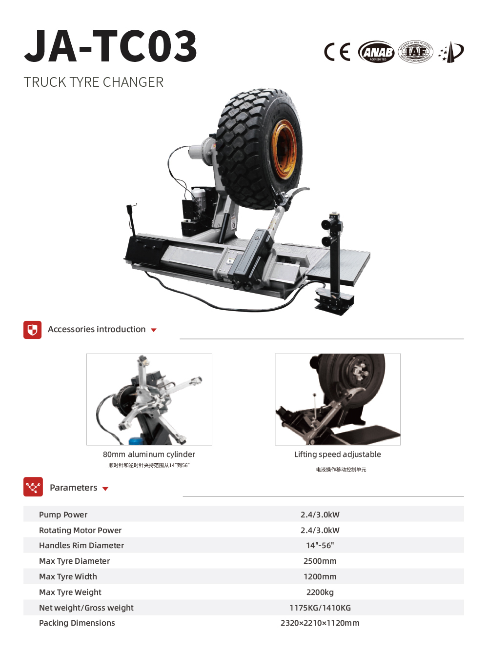 Máquina trocador de pneus de c - Heavy Equipment For Sale avaliação e preço