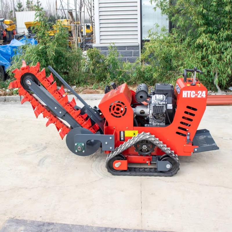 Trincheira de Esteira de Borra - Trencher Machine Small avaliação e preço