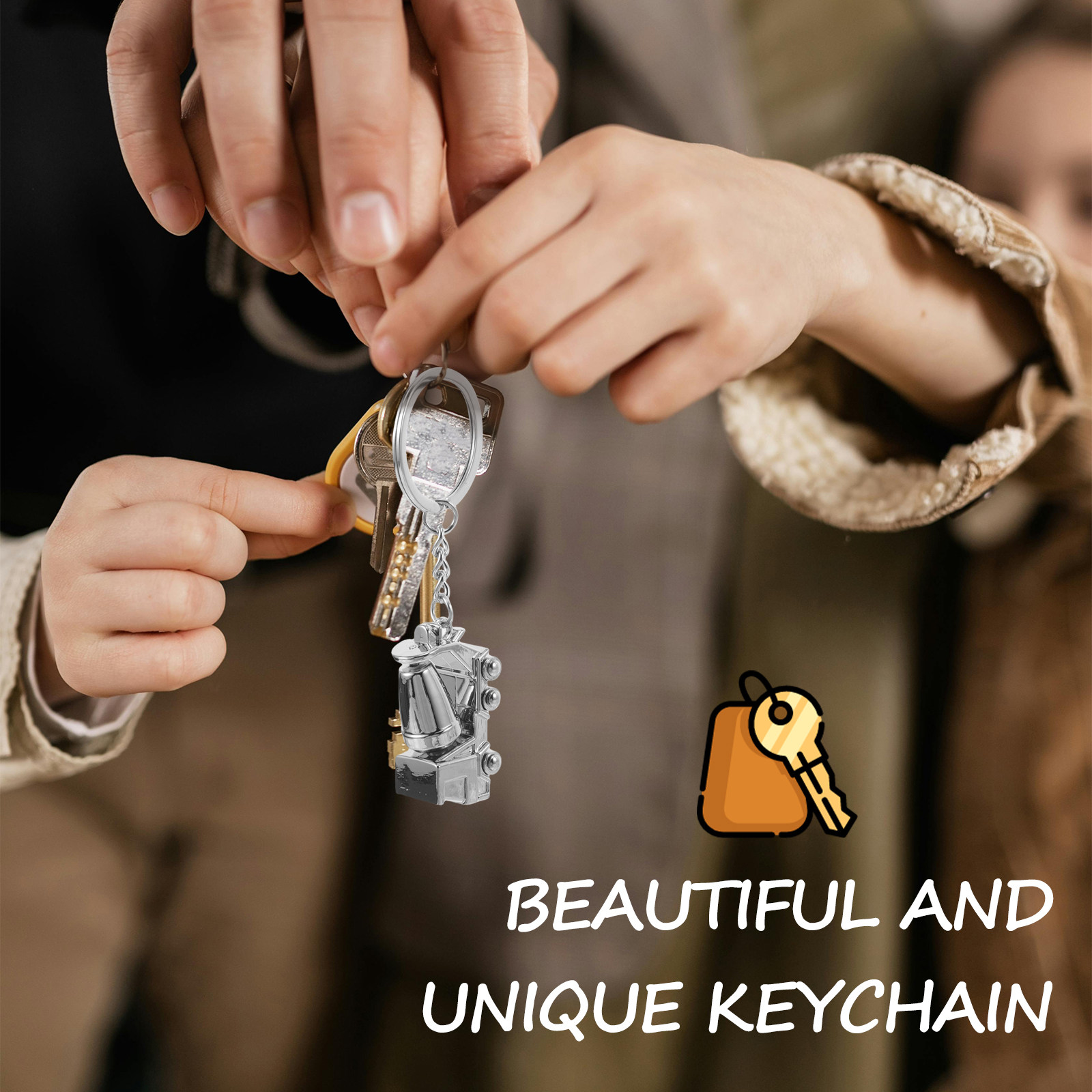 Chaveiro de Caminhão Betoneira - Heavy Equipment Keychain avaliação e preço