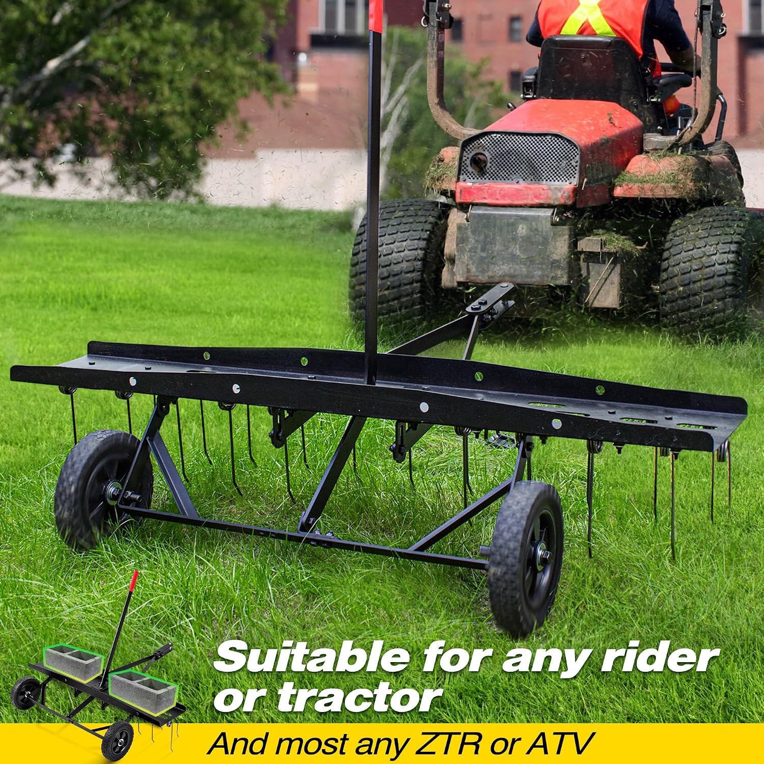 Acessório de Raspador de Grama - Tools Heavy Equipment avaliação e preço
