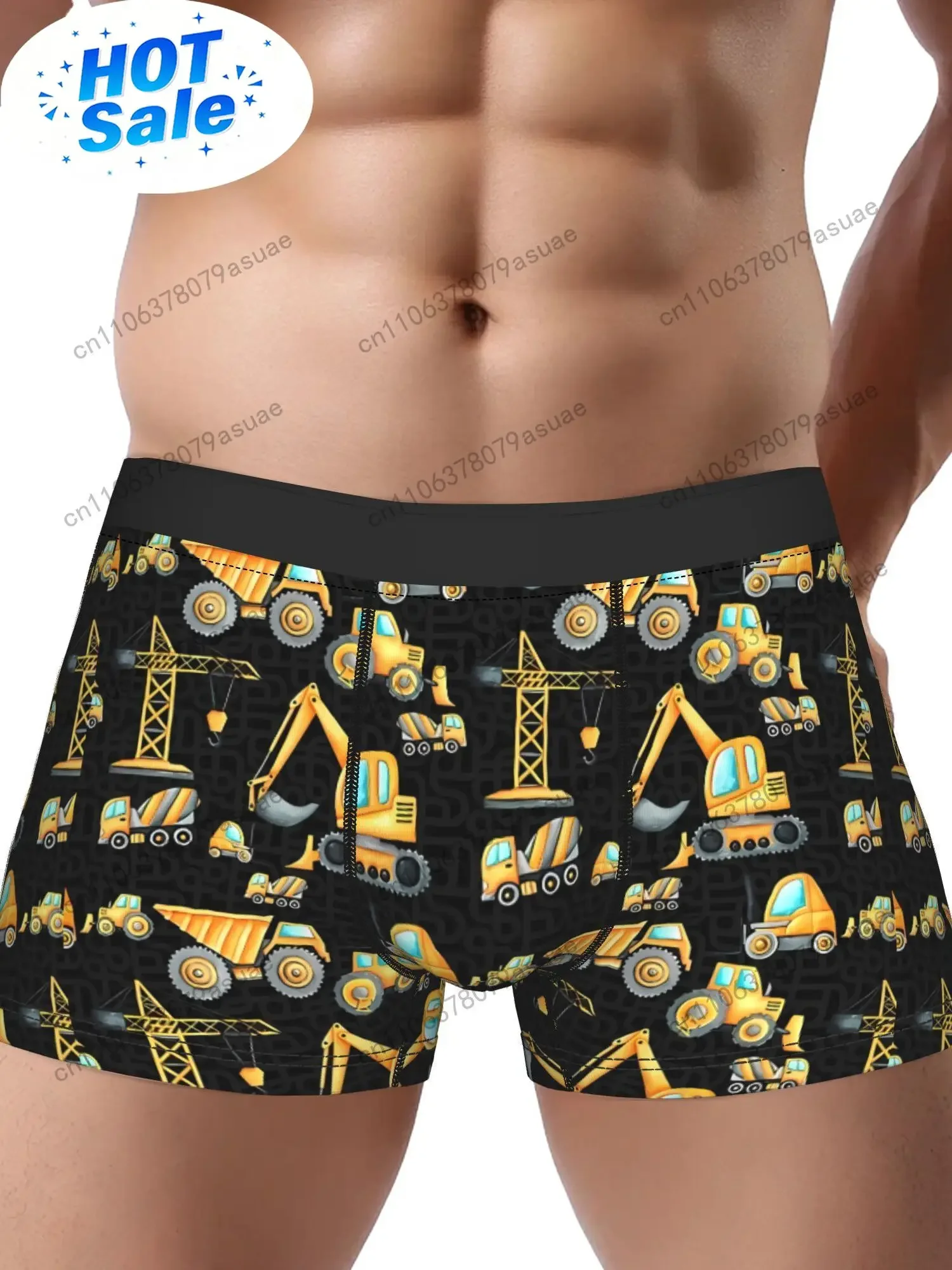 Cuecas Boxer Masculinas com Es - Dump Truck Heavy Equipment avaliação e preço