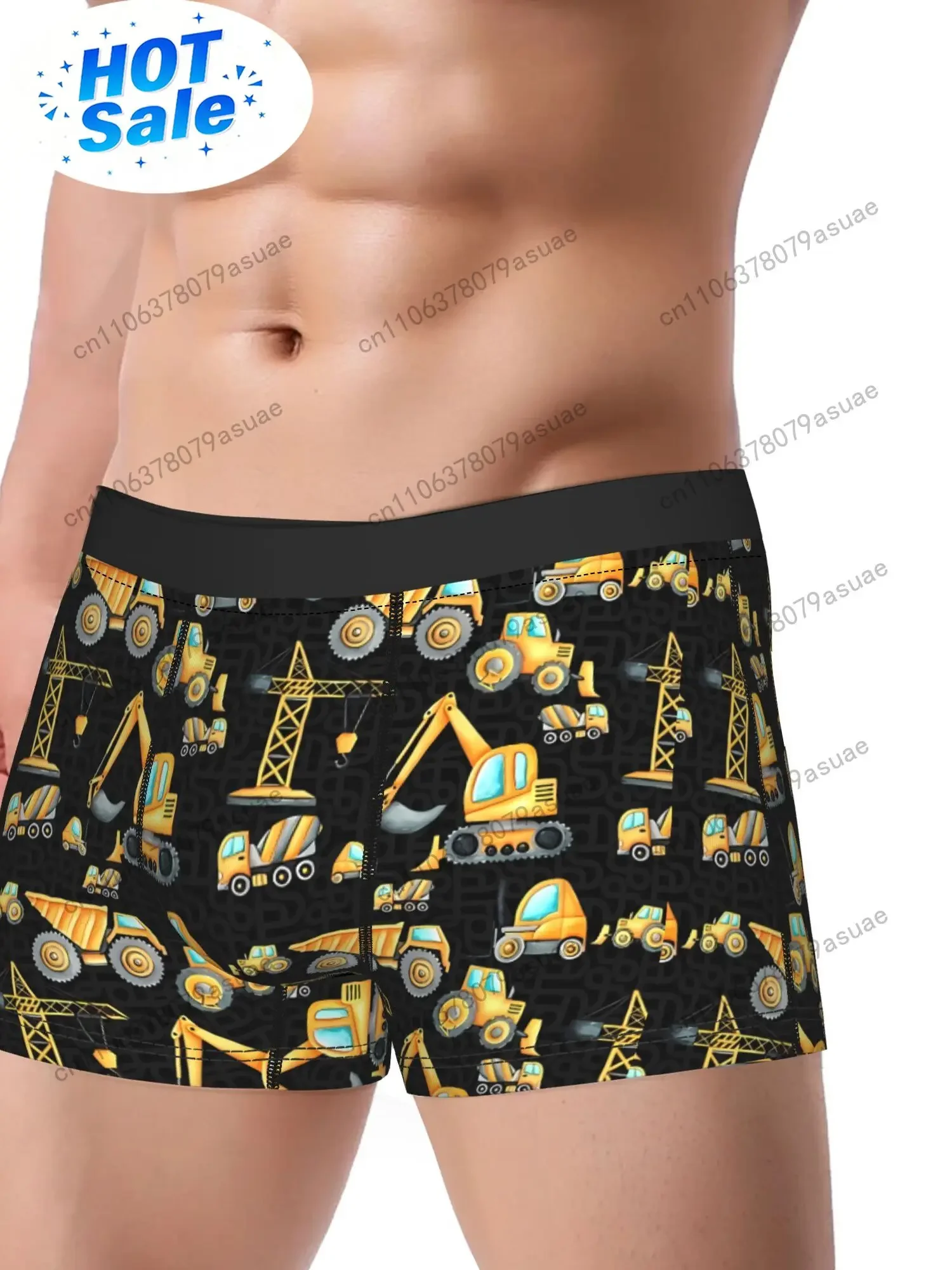 Cuecas Boxer Masculinas com Es - Dump Truck Heavy Equipment avaliação e preço
