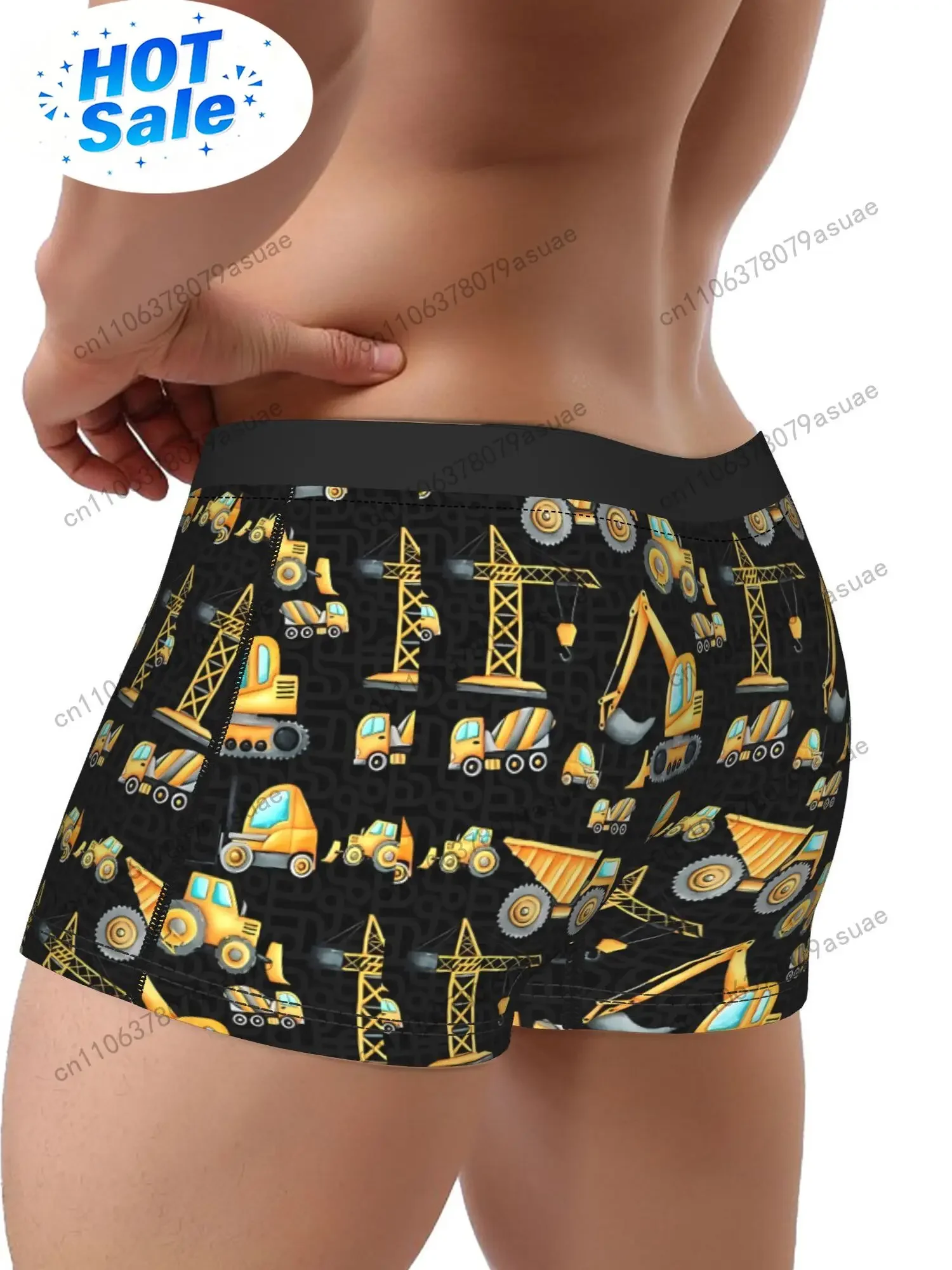 Cuecas Boxer Masculinas com Es - Dump Truck Heavy Equipment avaliação e preço