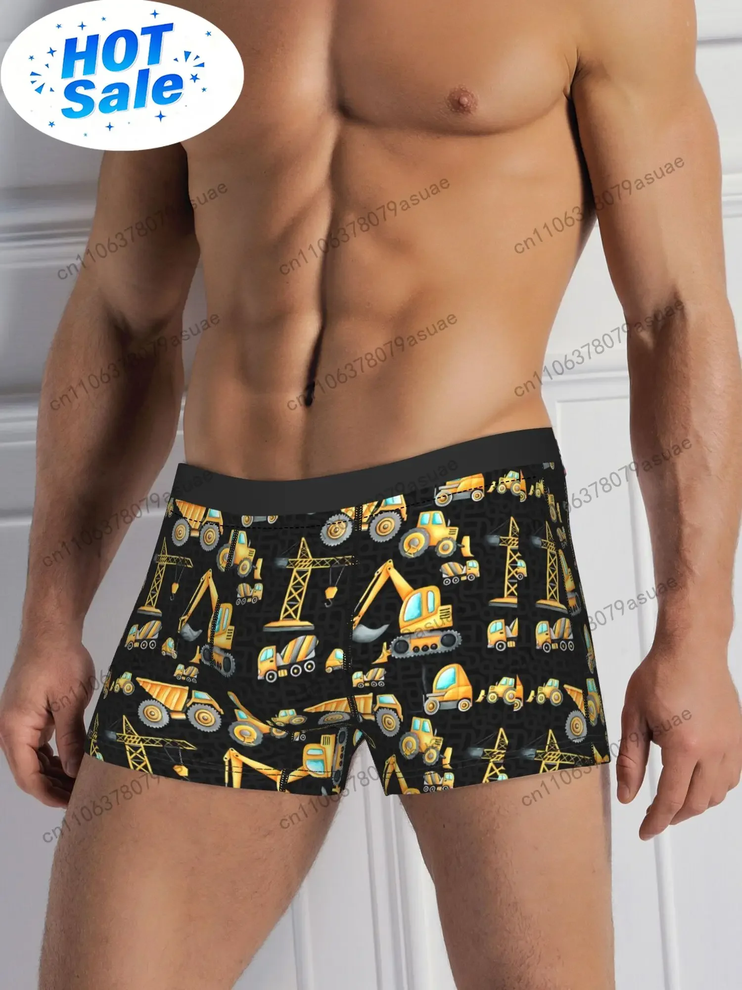 Cuecas Boxer Masculinas com Es - Dump Truck Heavy Equipment avaliação e preço