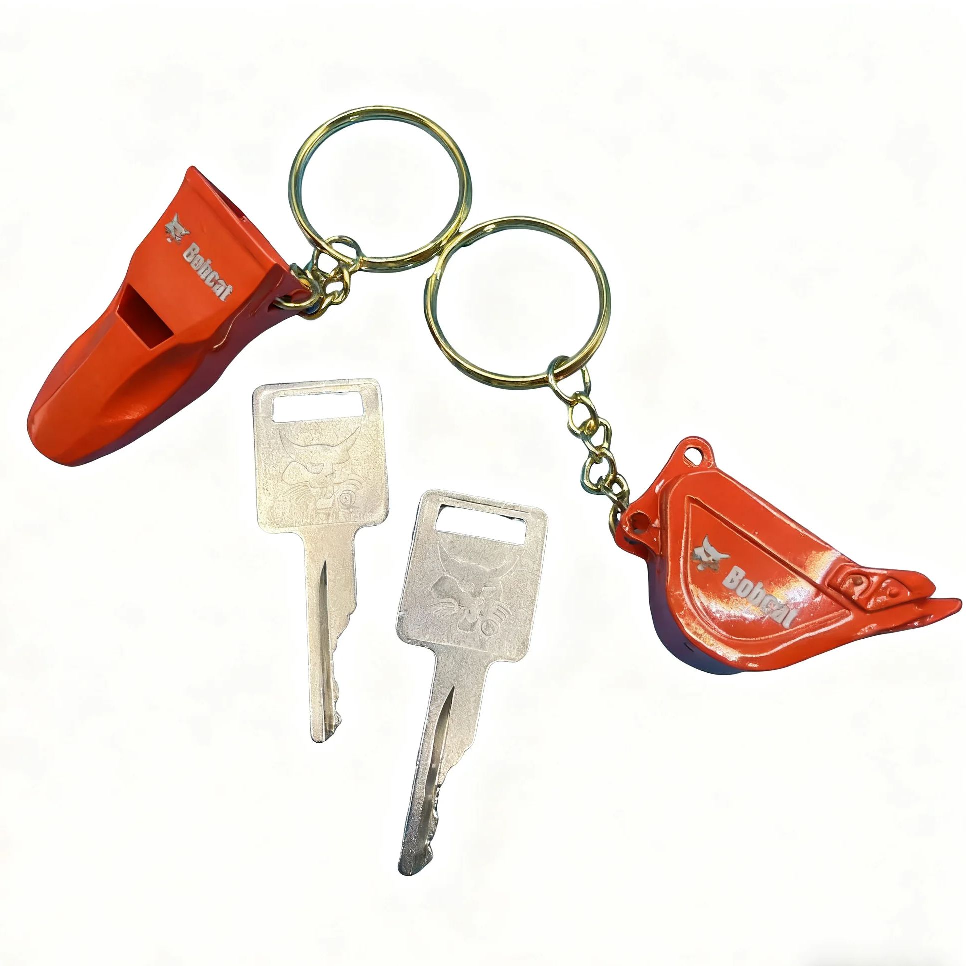 2 pçs d250 chaves de ignição 6 - Heavy Equipment Keychain avaliação e preço